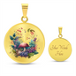Almost Sold Out - Mushroom Necklace - Circle Luxury Necklace