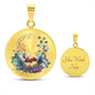 Almost Sold Out - Mushroom Necklace - Circle Luxury Necklace