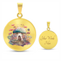 Almost Sold Out - Mushroom Necklace - Circle Luxury Necklace