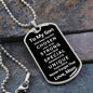 Almost Sold Out - TO MY SON - DOG TAG NECKLACE