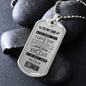 Almost Sold Out - TO MY SON - DOG TAG NECKLACE