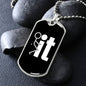Almost Sold Out - F-IT - DOG TAG NECKLACE