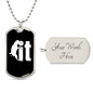 Almost Sold Out - DOG IT - DOG TAG NECKLACE