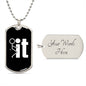 Almost Sold Out - F-IT - DOG TAG NECKLACE