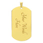 Almost Sold Out - DOG IT - DOG TAG NECKLACE