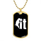 Almost Sold Out - DOG IT - DOG TAG NECKLACE