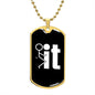 Almost Sold Out - F-IT - DOG TAG NECKLACE