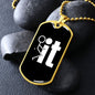 Almost Sold Out - F-IT - DOG TAG NECKLACE