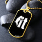 Almost Sold Out - DOG IT - DOG TAG NECKLACE