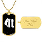 Almost Sold Out - DOG IT - DOG TAG NECKLACE