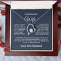 Almost Sold Out - TO MY BEAUTIFUL WIFE - FOREVER LOVE NECKLACE