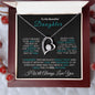 Almost Sold Out - TO MY BEAUTIFUL DAUGHTER - FOREVER LOVE NECKLACE