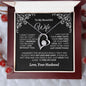 Almost Sold Out - TO MY BEAUTIFUL WIFE - FOREVER LOVE NECKLACE