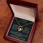 Almost Sold Out - TO MY BEAUTIFUL DAUGHTER - FOREVER LOVE NECKLACE