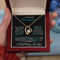 Almost Sold Out - TO MY BEAUTIFUL DAUGHTER - FOREVER LOVE NECKLACE
