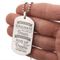 Almost Sold Out - TO MY SOULMATE - ENGRAVED DOG TAG NECKLACE