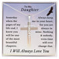 Almost Sold Out - TO MY DAUGHTER - FAITH NECKLACE