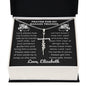 Almost Sold Out - Prayer for Badass Trucker - Faith Necklace