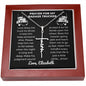 Almost Sold Out - Prayer for Badass Trucker - Faith Necklace