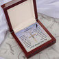 Almost Sold Out - TO MY DAUGHTER - FAITH NECKLACE