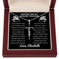 Almost Sold Out - Prayer for Badass Trucker - Faith Necklace