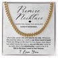 Almost Sold Out - PROMISE NECKLACE - CUBAN LINK CHAIN NECKLACE