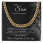Almost Sold Out - TO MY SON - CUBAN CHAIN NECKLACE