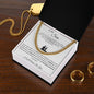 Almost Sold Out - TO MY SON - CUBAN CHAIN NECKLACE