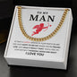 Almost Sold Out - TO MY MAN - CUBAN LINK CHAIN NECKLACE