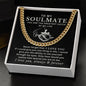 Almost Sold Out - TO MY SOULMATE - CUBAN LINK CHAIN NECKLACE