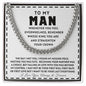 Almost Sold Out - To My Man - Cuban Link Chain Necklace