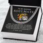 Almost Sold Out - TO MY BADASS SOULMATE - CUBAN LINK CHAIN NECKLACE