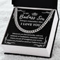 Almost Sold Out - TO MY BADASS SON - CUBAN LINK CHAIN NECKLACE