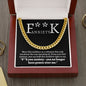Almost Sold Out - F**k Anxiety - Cuban Link Chain Necklace
