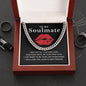 Almost Sold Out - TO MY SOULMATE - CUBAN LINK CHAIN NECKLACE