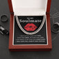 Almost Sold Out - TO MY SOULMATE - CUBAN LINK CHAIN NECKLACE