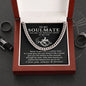 Almost Sold Out - TO MY SOULMATE - CUBAN LINK CHAIN NECKLACE