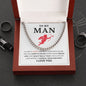 Almost Sold Out - TO MY MAN - CUBAN LINK CHAIN NECKLACE