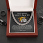 Almost Sold Out - TO MY BADASS SOULMATE - CUBAN LINK CHAIN NECKLACE