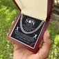 Almost Sold Out - TO MY DEAR SON - CUBAN LINK CHAIN NECKLACE