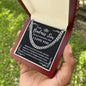 Almost Sold Out - TO MY BADASS SON - CUBAN LINK CHAIN NECKLACE