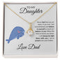 Almost Sold Out - TO MY DAUGHTER - ALLURING BEAUTY NECKLACE
