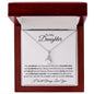 Almost Sold Out - TO MY DAUGHTER - ALLURING BEAUTY NECKLACE