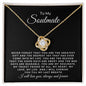 Almost Sold Out - TO MY SOULMATE - LOVE KNOT NECKLACE