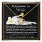 Almost Sold Out - TO MY SMOKIN' HOT WIFE - LOVE KNOT NECKLACE