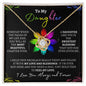 Almost Sold Out - TO MY DAUGHTER - LOVE KNOT NECKLACE