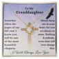 Almost Sold Out - To My Granddaughter - Love Knot Necklace