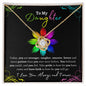 Almost Sold Out - TO MY DAUGHTER - LOVE KNOT NECKLACE