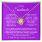 Almost Sold Out - TO MY SOULMATE - LOVE KNOT NECKLACE
