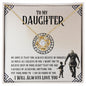 TO MY DAUGHTER - LOVE KNOT NECKLACE